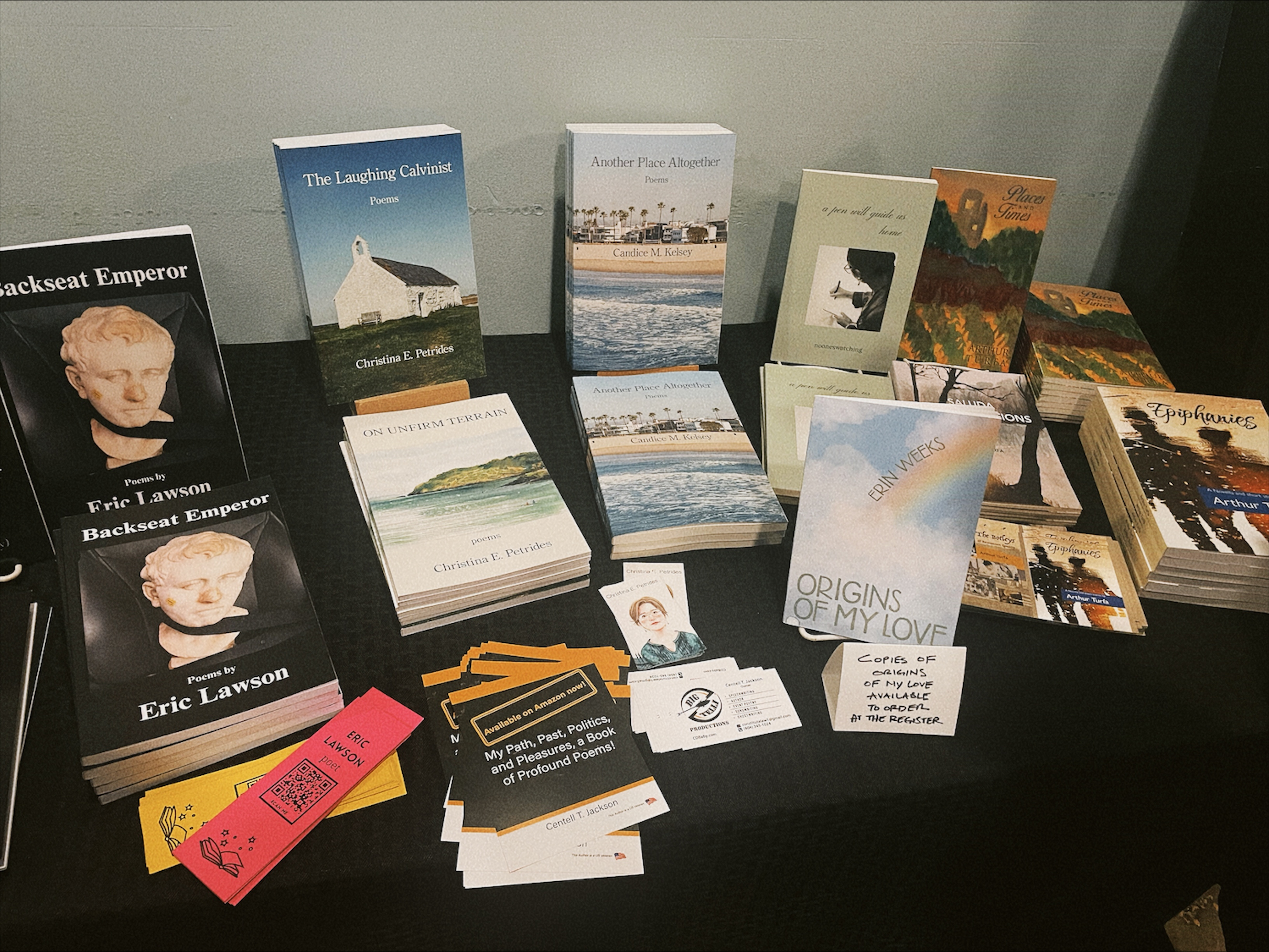 Poetry reading audience